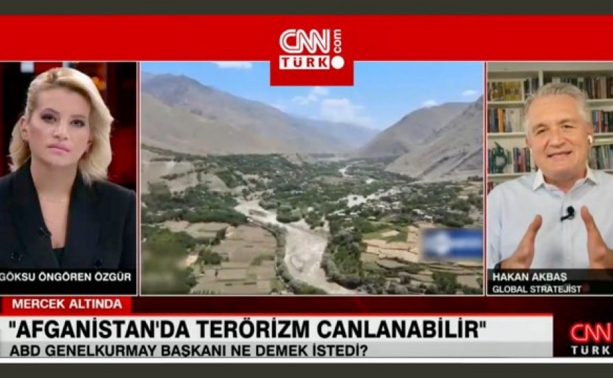 CNN Türk’de Göksu Öngören Özgür ile Afganistan’da Terörizmin değerlendirmesini yaptık