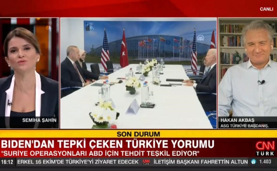 CNN Türk Semiha Şahin ile Biden’nin Türkiye yorumu, G20 Biden-Erdoğan görüşmesini yorumladık